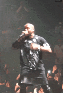 Kanye West GIF. Artiesten Gifs Kanye west Laat het regenen 