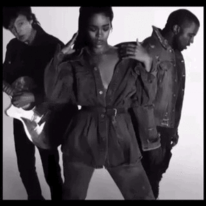 Kanye West GIF. Artiesten Rihanna Gifs Kanye west Paul mccartney Fourfiveseconds Four five seconds 