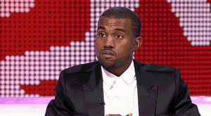 Kanye West GIF. Artiesten Gifs Kanye west Geen Echt niet 