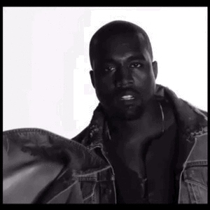 Kanye West GIF. Artiesten South park Gifs Kanye west Gay vis Vissticks 