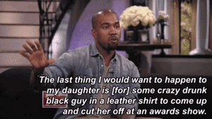 Kanye West GIF. Artiesten Gifs Kanye west Glimlach 