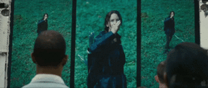 Jennifer Lawrence GIF. The hunger games Gifs Filmsterren Jennifer lawrence Reactie Stoppen Katniss Ik moest Katniss everdeen 