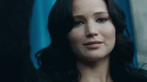 Jennifer Lawrence GIF. Liefde The hunger games Gifs Filmsterren Jennifer lawrence Katniss 