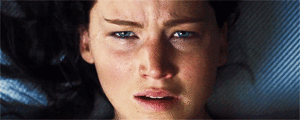 Jennifer Lawrence GIF. Grappig The hunger games Gifs Filmsterren Jennifer lawrence Businessweave Katniss 