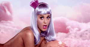 Katy Perry GIF. Bioscoop Artiesten Katy perry Pastel Gifs Verwonderd Platina 