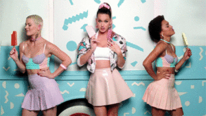 Katy Perry GIF. Artiesten Katy perry Gifs Opgewonden 