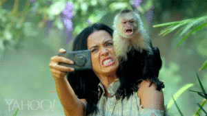Katy Perry GIF. Bioscoop Artiesten Katy perry Gifs Geschokt Ring Las vegas Getrouwd Waking up in vegas 