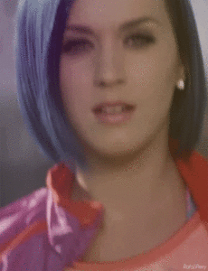 Katy Perry GIF. Muziek Beroemdheden Artiesten Katy perry Gifs Knal Muziekvideo California gurls 