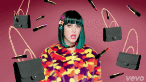 Katy Perry GIF. Muziek Bioscoop Video Artiesten Brand Katy perry Gifs Knal Het zingen Firework 