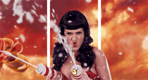 Katy Perry GIF. Dansen Artiesten Vrijdag Katy perry Gifs Partij Afgelopen vrijdag nacht Hardloper 