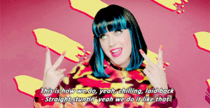 Katy Perry GIF. Artiesten Katy perry Gifs Het interview 
