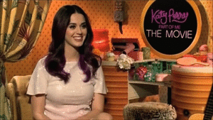 Katy Perry GIF. Artiesten Katy perry Gifs Wenkbrauwen 