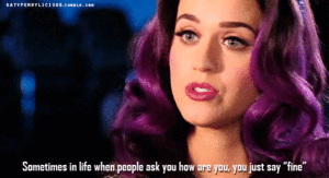 Katy Perry GIF. Video Artiesten Katy perry Gifs Het zingen Muziekvideo Nerd Afgelopen vrijdag nacht Proberen mijn n 