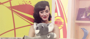 Katy Perry GIF. Artiesten Katy perry Gifs Opgewonden 