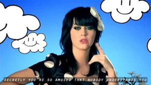 Katy Perry GIF. Artiesten Katy perry Gifs Katy perry gif Glamour uk 