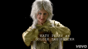 Katy Perry GIF. Artiesten Katy perry Gifs Muziekvideo Roar 