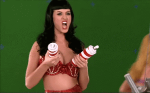 Katy Perry GIF. Artiesten Katy perry Gifs 