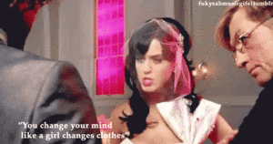 Katy Perry GIF. Dieren Artiesten Tijger Katy perry Gifs Vrouw Sterk Roar Katy perry gebrul 