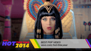 Katy Perry GIF. Artiesten Katy perry Gifs Roar 