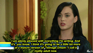 Katy Perry GIF. Artiesten Katy perry Gifs American idol Katy perry gif 