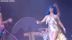 Katy Perry GIF. Artiesten Tv Katy perry Gifs Vrolijke muziek Afgelopen vrijdag nacht 