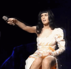 Katy Perry GIF. Meisje Bioscoop Artiesten Katy perry Gifs Geanimeerde Bw Zwart en wit Geestenbezweerder 
