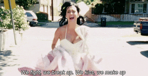 Katy Perry GIF. Artiesten Katy perry Gifs Wenkbrauwen 