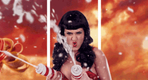 Katy Perry GIF. Dieren Artiesten Tijger Katy perry Gifs Vrouw Sterk Roar Katy perry gebrul 