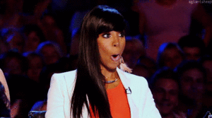 Kelly Rowland GIF. Artiesten Gifs Kelly rowland Geschokt Xfactor 