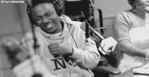 Kendrick Lamar GIF. Artiesten Gifs Kendrick lamar Lachend 