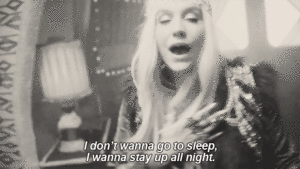 Kesha GIF. Artiesten Gifs Kesha 
