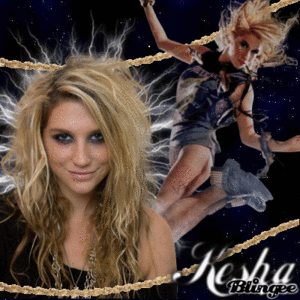 Kesha GIF. Artiesten Gifs Kesha 