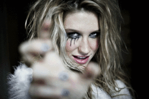 Kesha GIF. Beroemdheden Artiesten Make up Gifs Kesha 