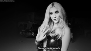 Kesha GIF. Artiesten Gifs Kesha 