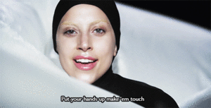 Lady Gaga GIF. Artiesten Lady gaga Gifs Vmas Nsync Vma 2013 Video music awards 2013 