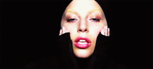 Lady Gaga GIF. Beroemdheden Artiesten Lady gaga Gifs Bad romance 