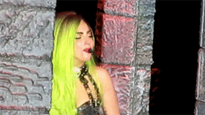 Lady Gaga GIF. Artiesten Lady gaga Gifs Reactie 
