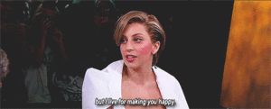 Lady Gaga GIF. Artiesten Lady gaga Gifs Omgaan Trouwen met de nacht 