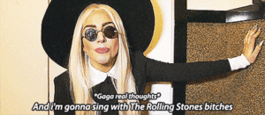 Lady Gaga GIF. Applaus Artiesten Lady gaga Goed gedaan Gifs Klap Congrats Claps 
