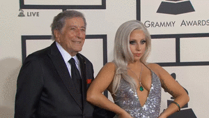 Lady Gaga GIF. Artiesten Lady gaga Gifs Grammys 2015 