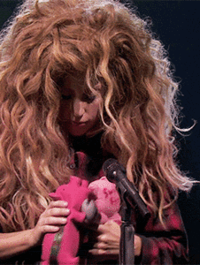 Lady Gaga GIF. Grappig Muziek Artiesten Lady gaga Gifs Citaat Citaten Knal Zo geboren Popmuziek Trouwen met de n 