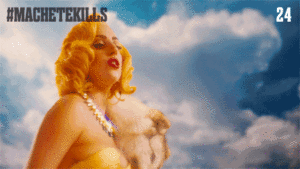 Lady Gaga GIF. Paparazzi Beroemdheden Artiesten Lady gaga Gifs Tanden en kiezen Zwarte lippen Grawl 