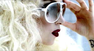 Lady Gaga GIF. Beroemdheden Artiesten Lady gaga Gifs Bad romance 