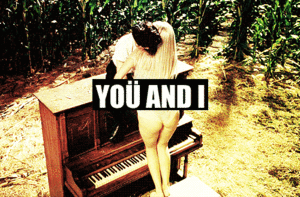Lady Gaga GIF. Artiesten Lady gaga Gifs Reactie 