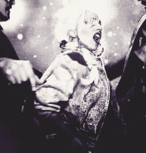 Lady Gaga GIF. Artiesten Lady gaga Gifs Opgewonden Jezus Lof 