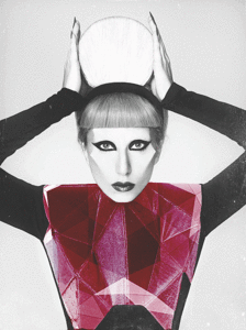Lady Gaga GIF. Artiesten Lady gaga Gifs Art pop 