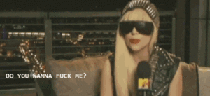 Lady Gaga GIF. Artiesten Lady gaga Gifs Art &amp;amp; design Marina abramovic 