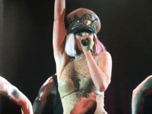 Lady Gaga GIF. Artiesten Lady gaga Gifs Muziekvideo Art pop 