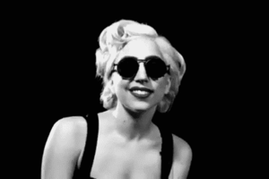 Lady Gaga GIF. Artiesten Lady gaga Gifs Art pop 