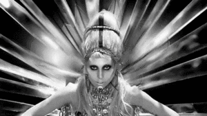 Lady Gaga GIF. Artiesten Lady gaga Gifs Reactie  Amenfashion Luc carl 